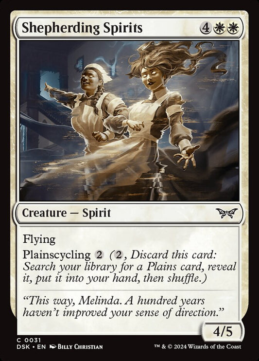 MTG Card Title: Shepherding Spirits DSK/31
