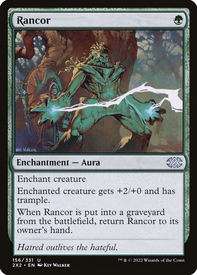 MTG Card Title: Rancor 2X2/156