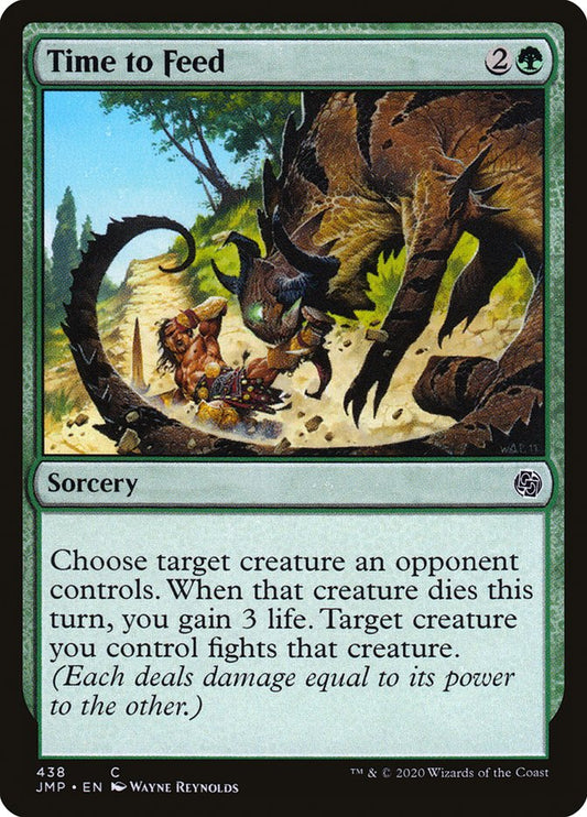 MTG Card Title: Time to Feed JMP/438