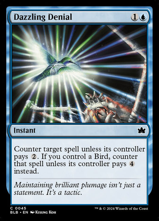 MTG Card Title: Dazzling Denial BLB/45