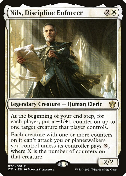 MTG Card Title: Nils, Discipline Enforcer C21/20