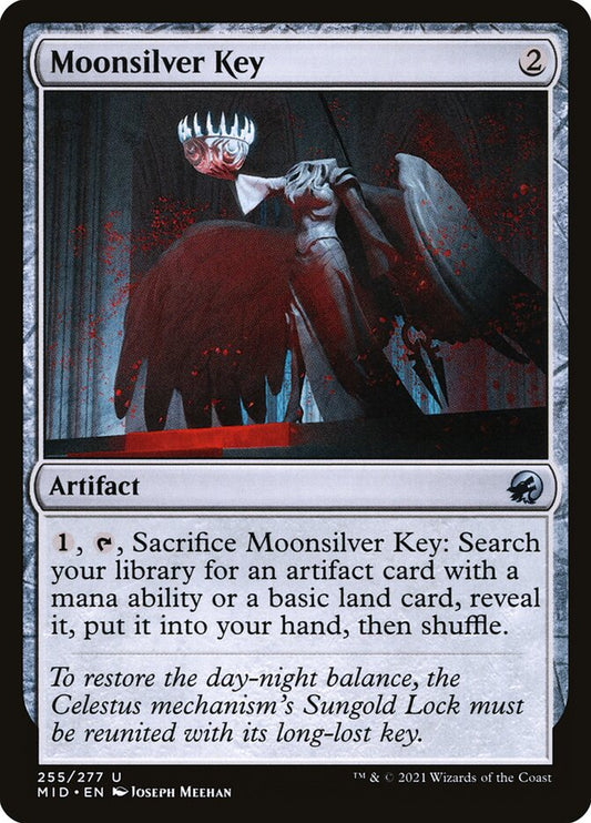 MTG Card Title: Moonsilver Key MID/255