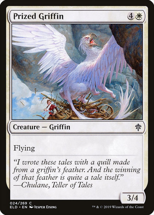MTG Card Title: Prized Griffin ELD/24