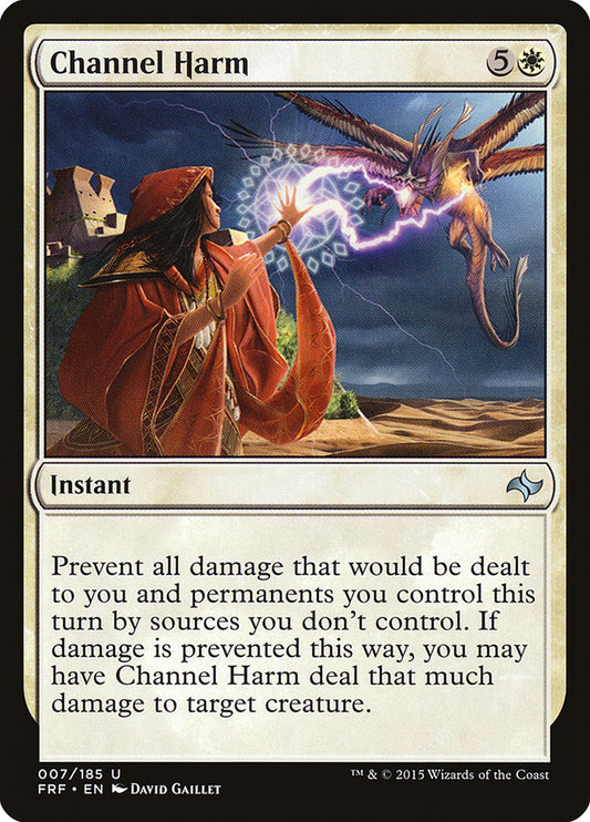 MTG Card Title: Channel Harm FRF/7