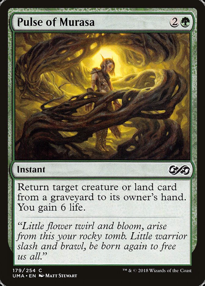 MTG Card Title: Pulse of Murasa UMA/179