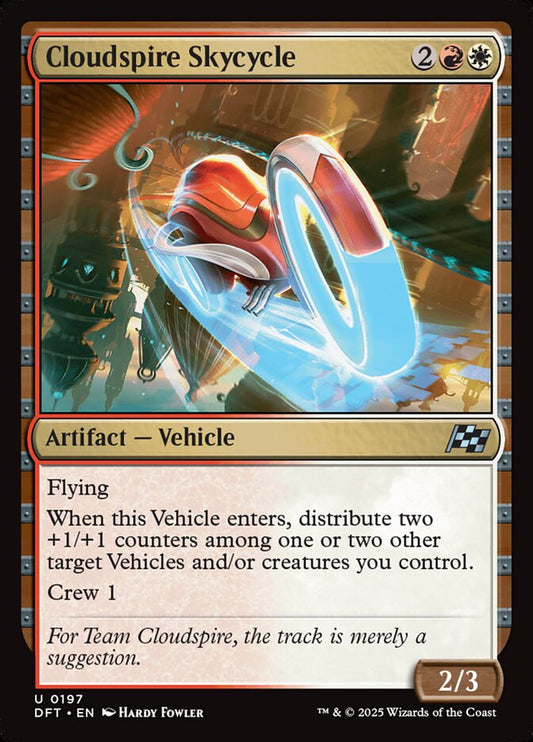 MTG Card Title: Cloudspire Skycycle DFT/197