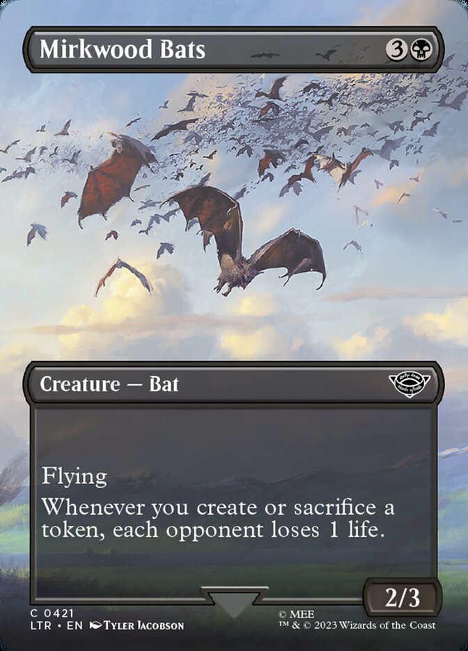MTG Card Title: Mirkwood Bats LTR/421