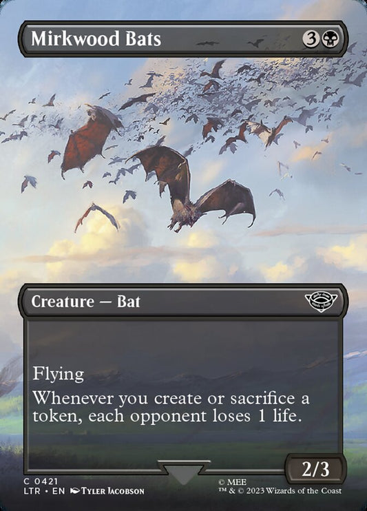 MTG Card Title: Mirkwood Bats LTR/421