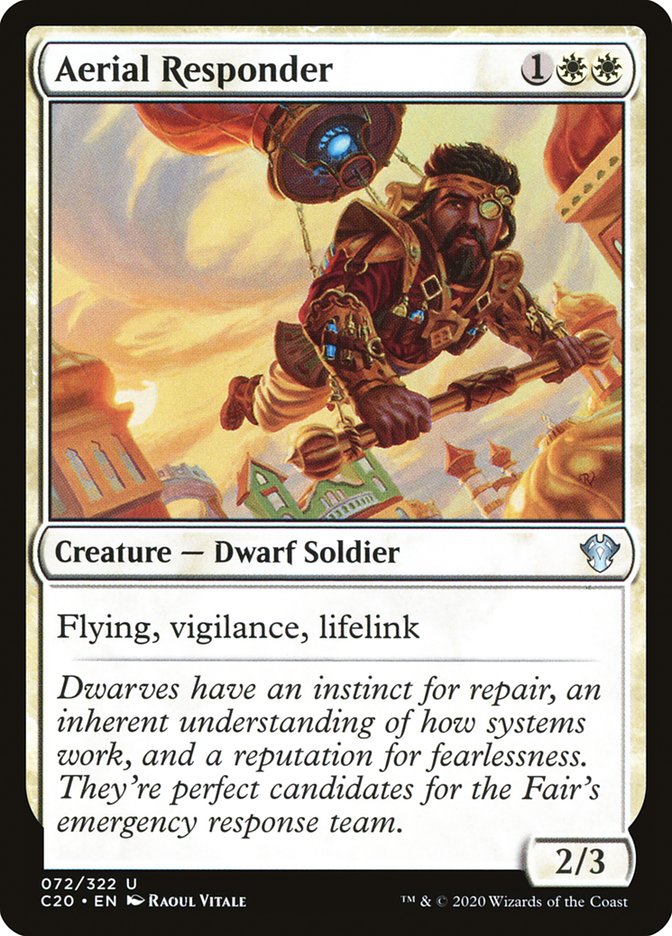 MTG Card Title: Aerial Responder C20/72