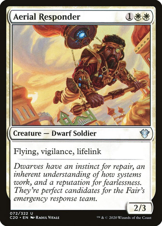 MTG Card Title: Aerial Responder C20/72