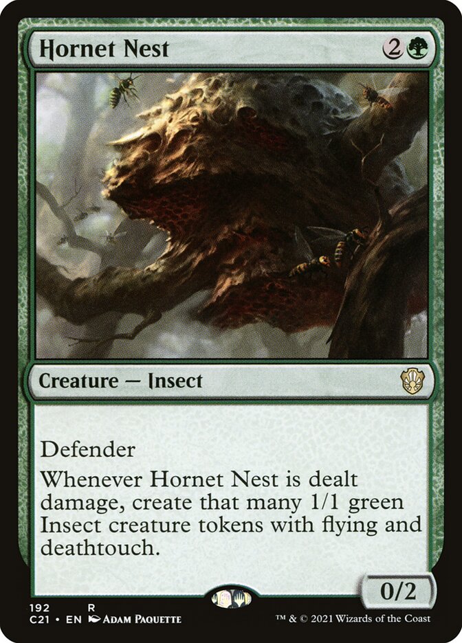MTG Card Title: Hornet Nest C21/192