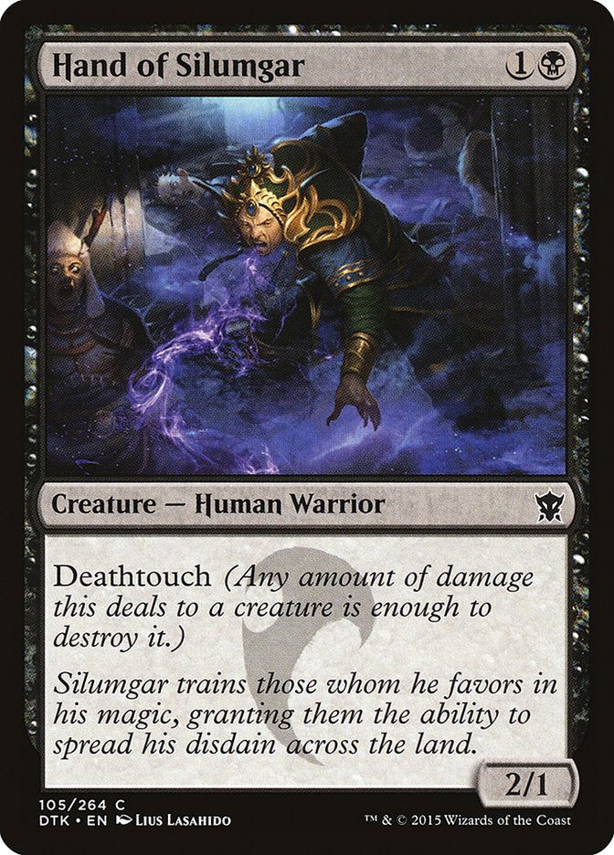 MTG Card Title: Hand of Silumgar DTK/105