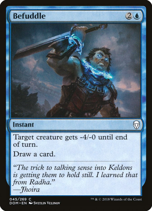 MTG Card Title: Befuddle DOM/45