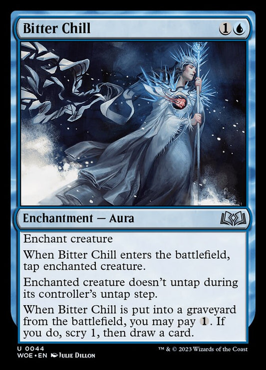 MTG Card Title: Bitter Chill WOE/44