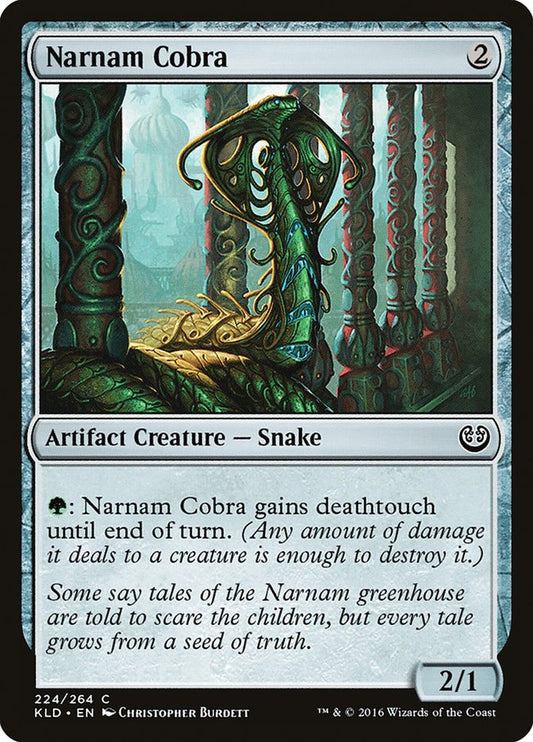 MTG Card Title: Narnam Cobra KLD/224