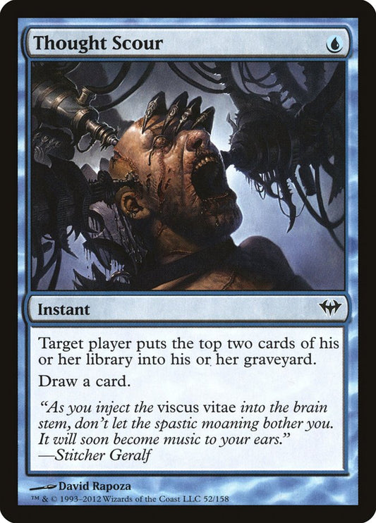 MTG Card Title: Thought Scour DKA/52