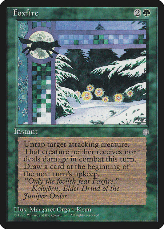 MTG Card Title: Foxfire ICE/238