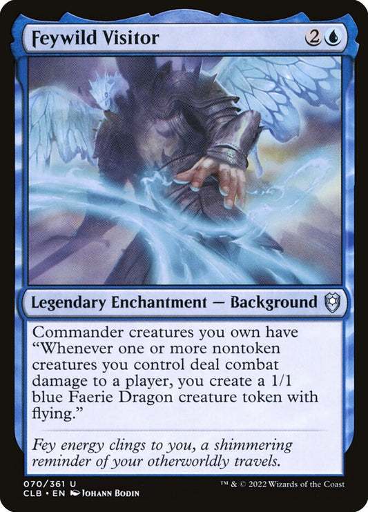 MTG Card Title: Feywild Visitor CLB/70