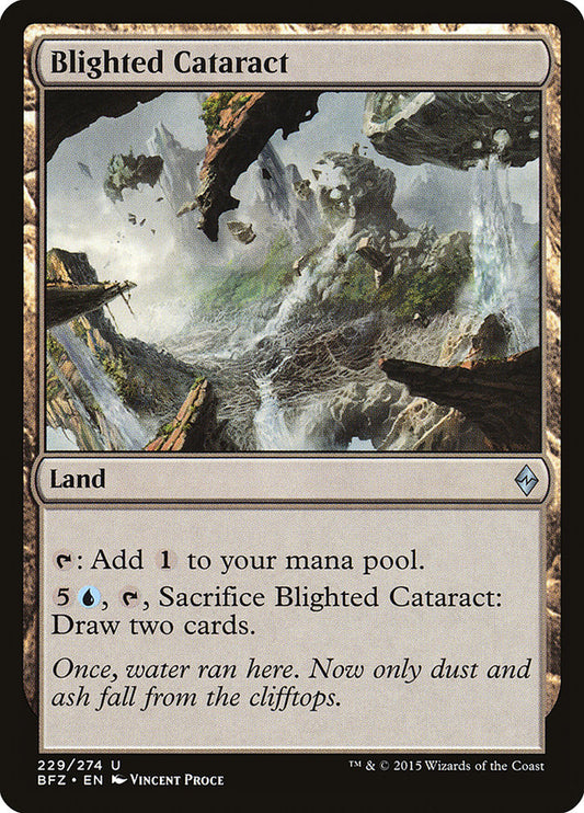 MTG Card Title: Blighted Cataract BFZ/229