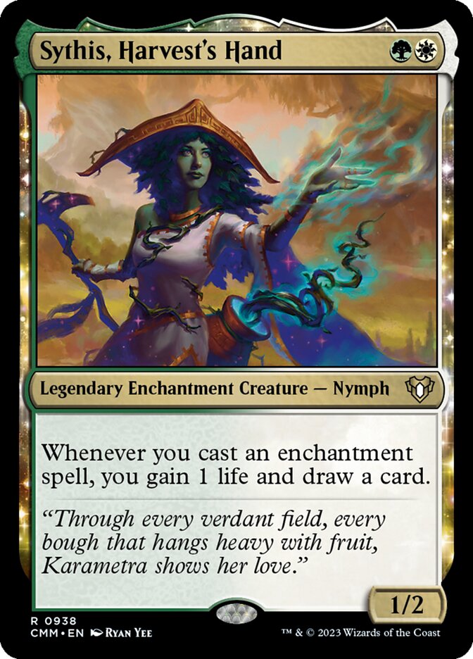 MTG Card Title: Sythis, Harvest's Hand CMM/938
