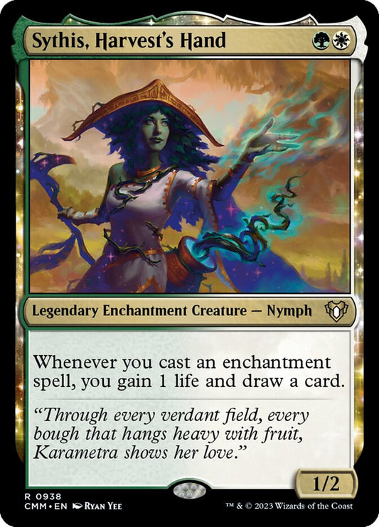 MTG Card Title: Sythis, Harvest's Hand CMM/938