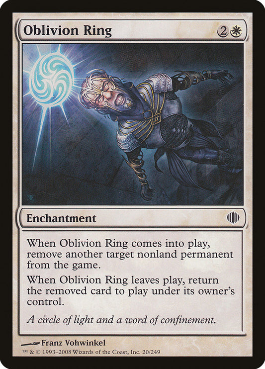 MTG Card Title: Oblivion Ring ALA/20