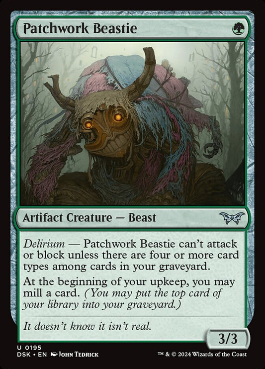 MTG Card Title: Patchwork Beastie DSK/195