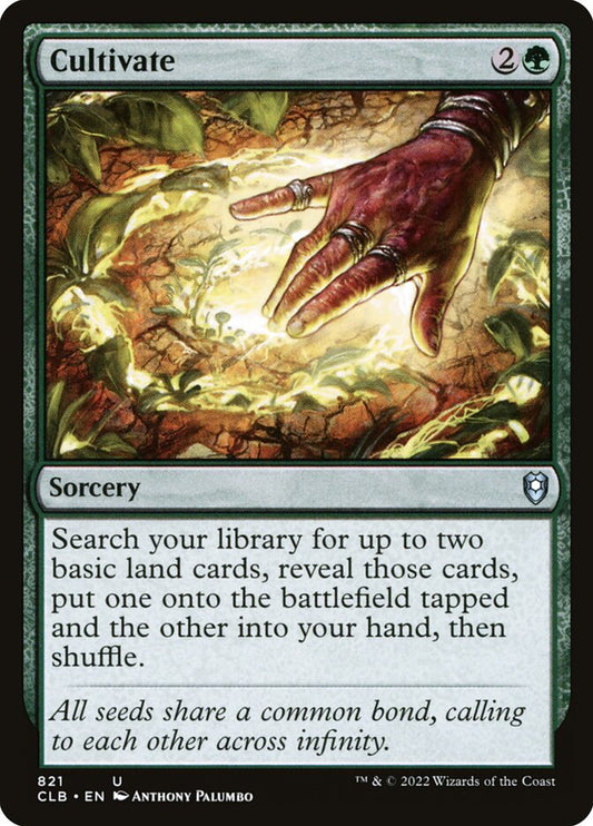 MTG Card Title: Cultivate CLB/821