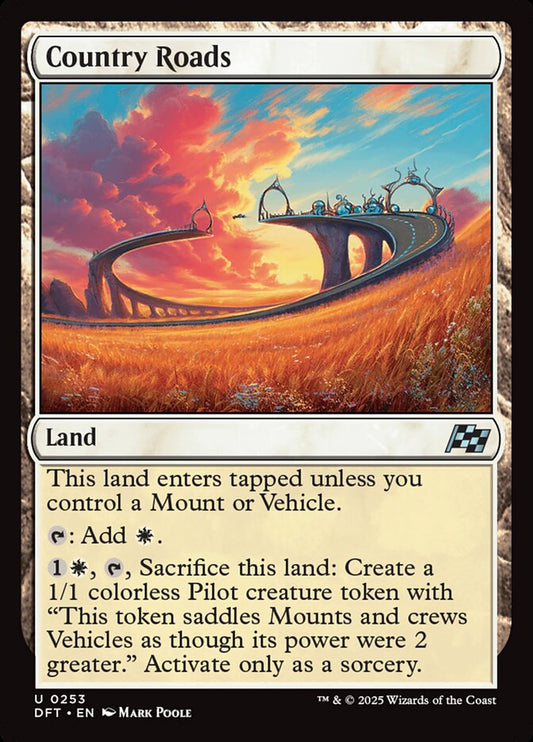 MTG Card Title: Country Roads DFT/253