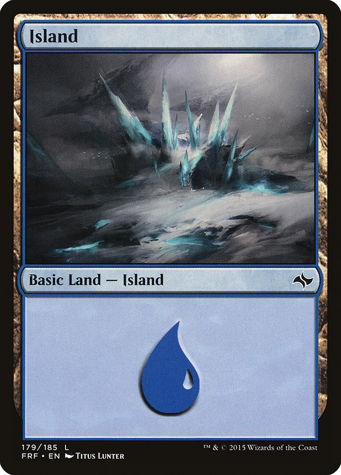 MTG Card Title: Island FRF/179