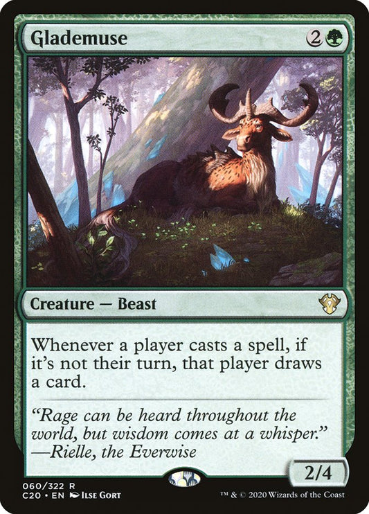 MTG Card Title: Glademuse C20/60
