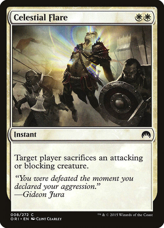 MTG Card Title: Celestial Flare ORI/8