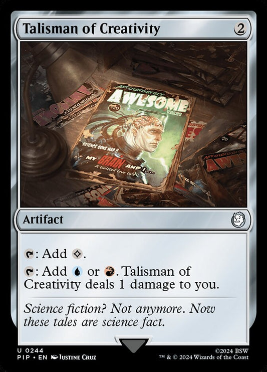 MTG Card Title: Talisman of Creativity PIP/244
