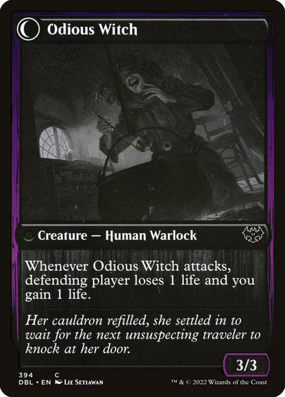 Ragged Recluse // Odious Witch DBL/394