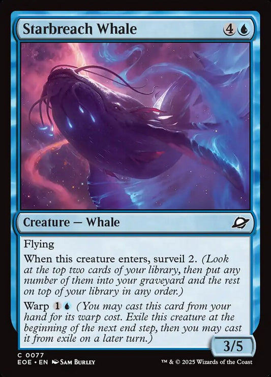 MTG Card Title: Starbreach Whale EOE/77