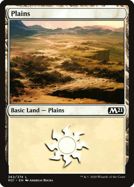 MTG Card Title: Plains M21/262