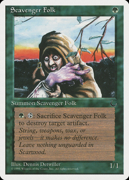MTG Card Title: Scavenger Folk CHR/69