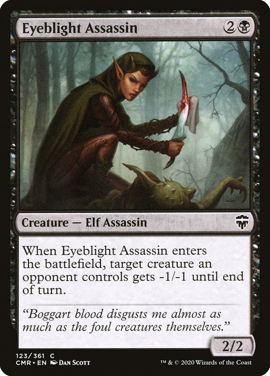 MTG Card Title: Eyeblight Assassin CMR/123