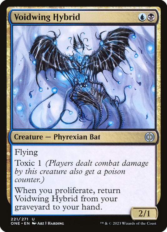 MTG Card Title: Voidwing Hybrid ONE/221