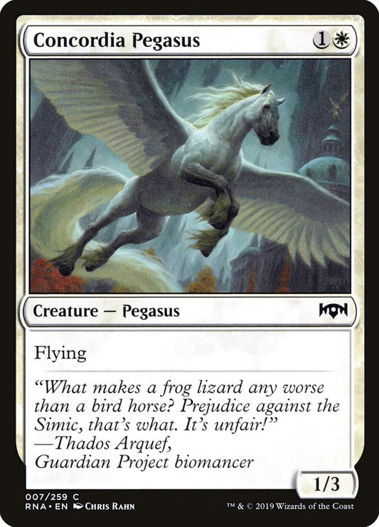 MTG Card Title: Concordia Pegasus RNA/7