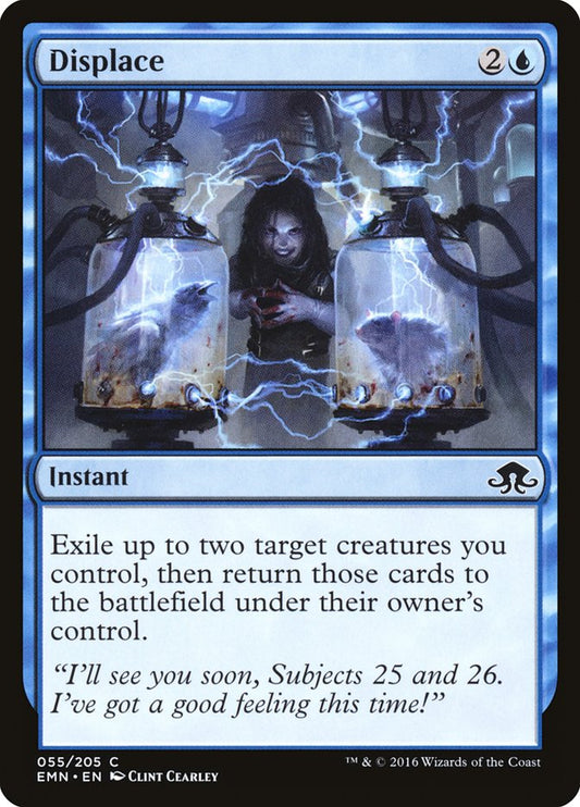 MTG Card Title: Displace EMN/55
