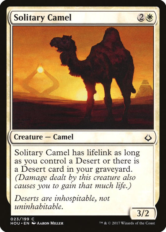 MTG Card Title: Solitary Camel HOU/23