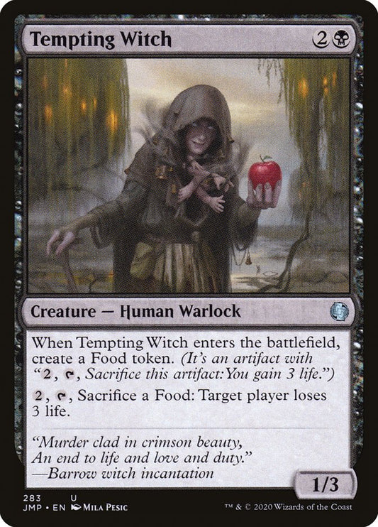 MTG Card Title: Tempting Witch JMP/283