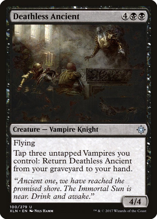 MTG Card Title: Deathless Ancient XLN/100