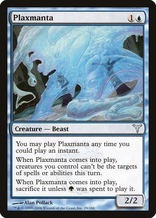 MTG Card Title: Plaxmanta DIS/29