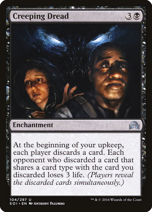 MTG Card Title: Creeping Dread SOI/104
