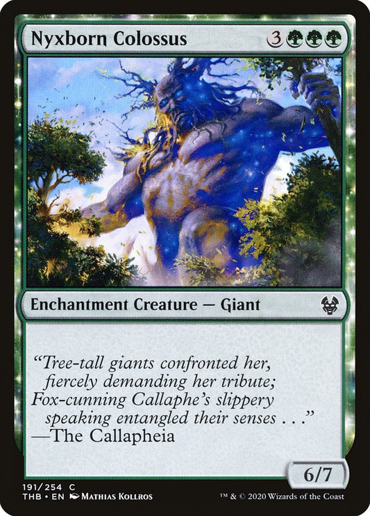 MTG Card Title: Nyxborn Colossus THB/191