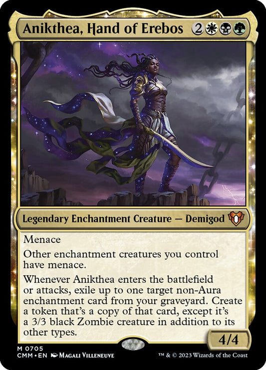 MTG Card Title: Anikthea, Hand of Erebos CMM/705