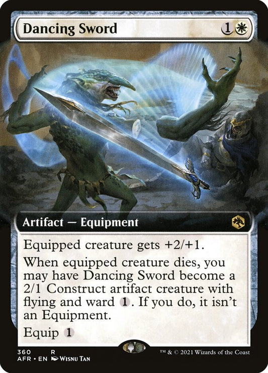 MTG Card Title: Dancing Sword AFR/360