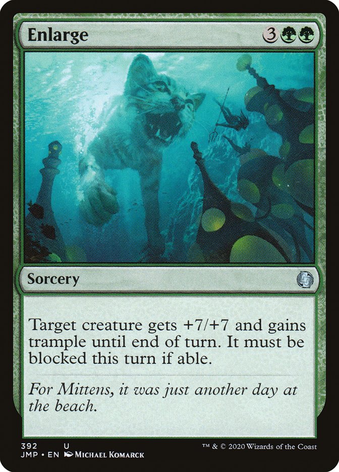 MTG Card Title: Enlarge JMP/392